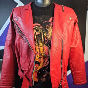Chamarra Biker Rojo
