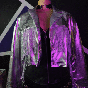 Chaqueta Disco Plateada