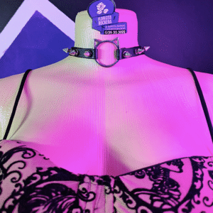 Chocker puas argolla orejas de gato