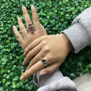 Anillos Goth en Acero