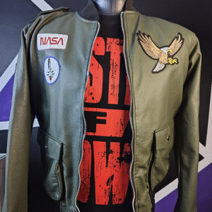 Chamarra Aviador Parches