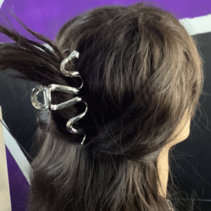 Pinza para el cabello de serpiente