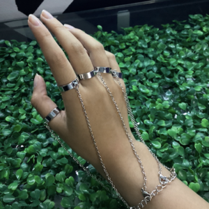 Pulsera en acero Cassandra